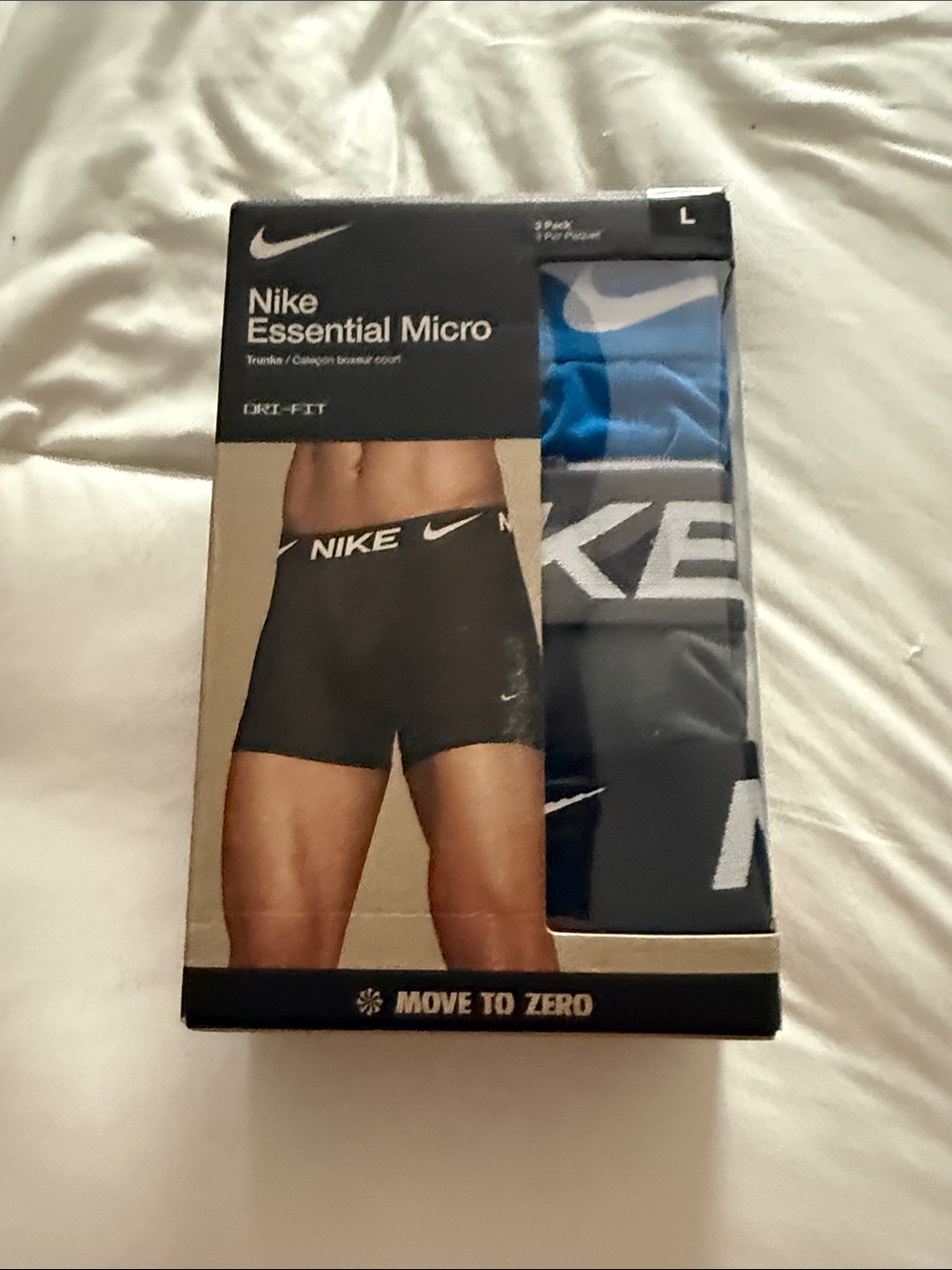 Nike Men's Boxer Briefs Pack - Blue and Black